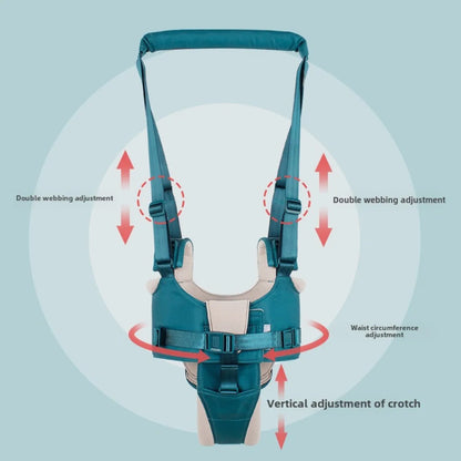 Toddler Baby Walker Care Activity Learn Walking Harness Walker for Kid Safety Rein Portable Baby Accessories Belt for 7-24 Month