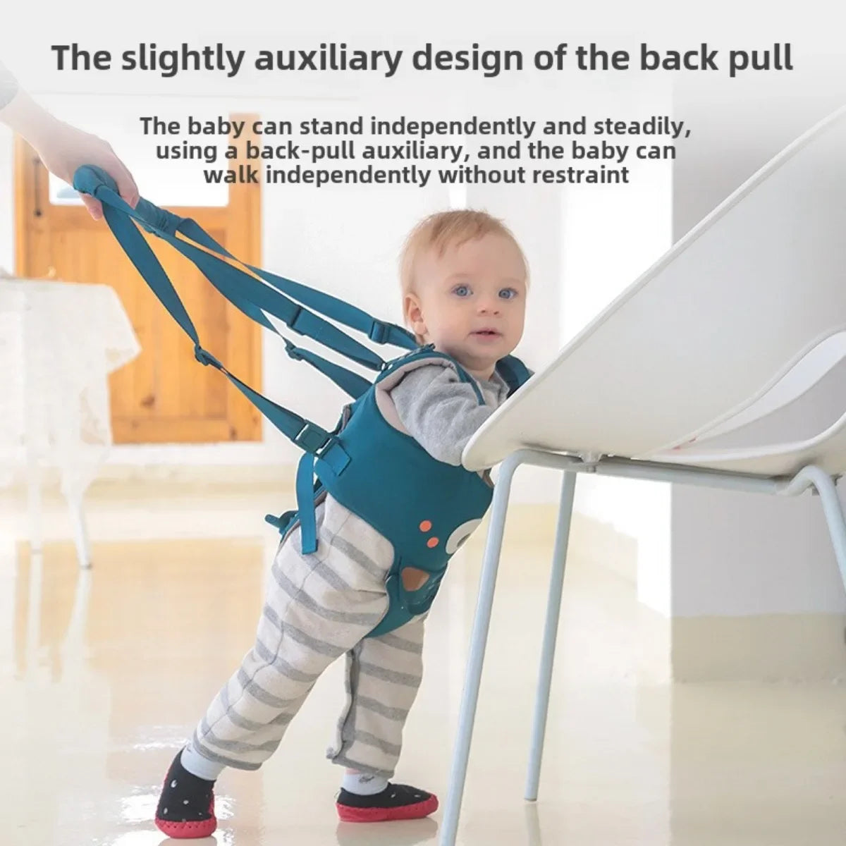 Toddler Baby Walker Care Activity Learn Walking Harness Walker for Kid Safety Rein Portable Baby Accessories Belt for 7-24 Month
