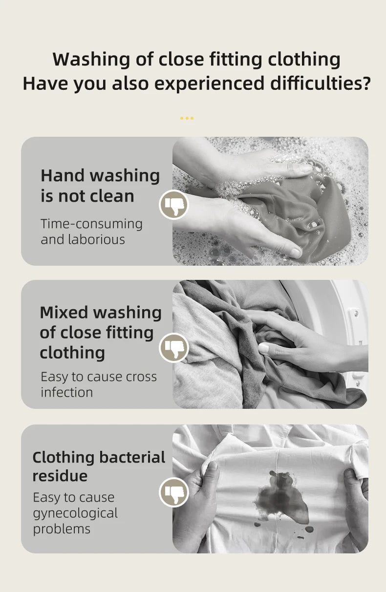 Wireless washing machine portable underwear cleaner 1L mini Socks Washing Machine Dehydratable Laundry Bucket